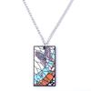Demon Slayer Anime Pendant Necklace Tanjiro Hashira Metal Drip Oil Cartoon Accessory Cross Border Jewelry Supply