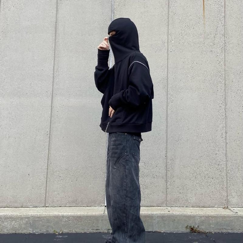 European and American autumn and winter loose Y2K unisex hooded sweatshirt