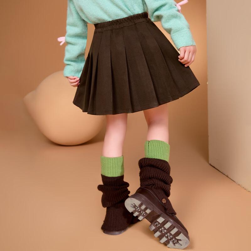 ASK JUNIOR Girls' Pleated School Skirt