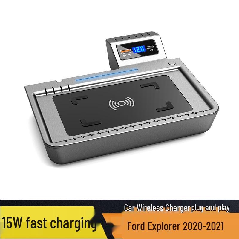 

15W Wireless Charger Pad for 20 Ford Explorer Models: Fast Mobile Charging