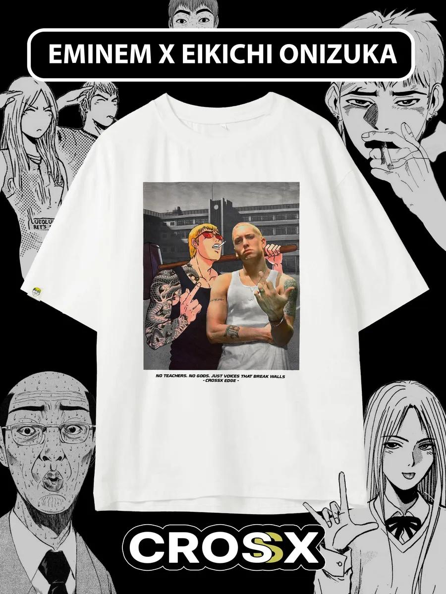 Oversized plus size printed T-shirt M