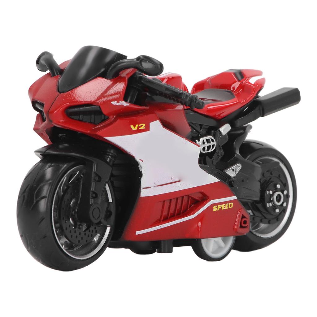 Pull Back Motorcycles Toy Innovative Simulation Alloy Motorcycle Model for Kids Gifts Collection