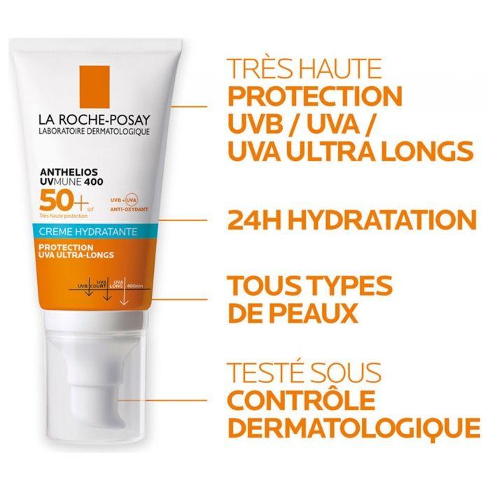 La Roche-Posay Anthelios Crème Hydratante Avec Parfum SPF50+ 50 ml