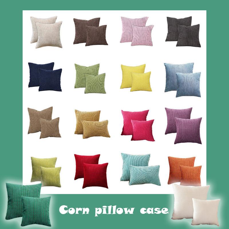 Elegant Scandinavian Pillows Modern Corduroy Cushion Cover For Cozy Home Decor