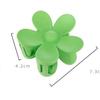 Korean Version of New Flower Hair Grab Back Spoon Matte Ponytail Shark Clip Fashionable Hair Clip New Headwear