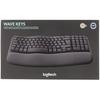 Ergonomische Tastatur - LOGITECH - Wave Keys - Graphit - Spanisch QWERTY - Kabellos
