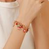 Christmas Bracelet Bell Pearl Jewelry Snowflake Elk Pendant Bracelet Christmas Bracelet Festive Ornaments
