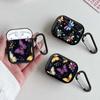 Earphone Cases Cover Case For Airpods 2 1 Pro Pro2 3 Pro3 4 Colorful Butterfly