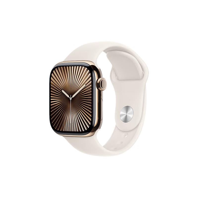 Apple Watch Series 10 GPS + Cellular Smartwatch (CN version) 42mm M/L Cellular Sport Band
