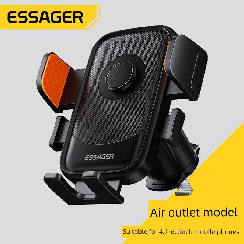 Yisi Air Outlet Car Bracket Rotatable Navigation Fixed Shockproof Car Mobile Phone Universal Clip Support Frame