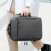TS JYL Laptop bag,Men Simple Backpack USB Large Waterproof Oxford Laptop Bag