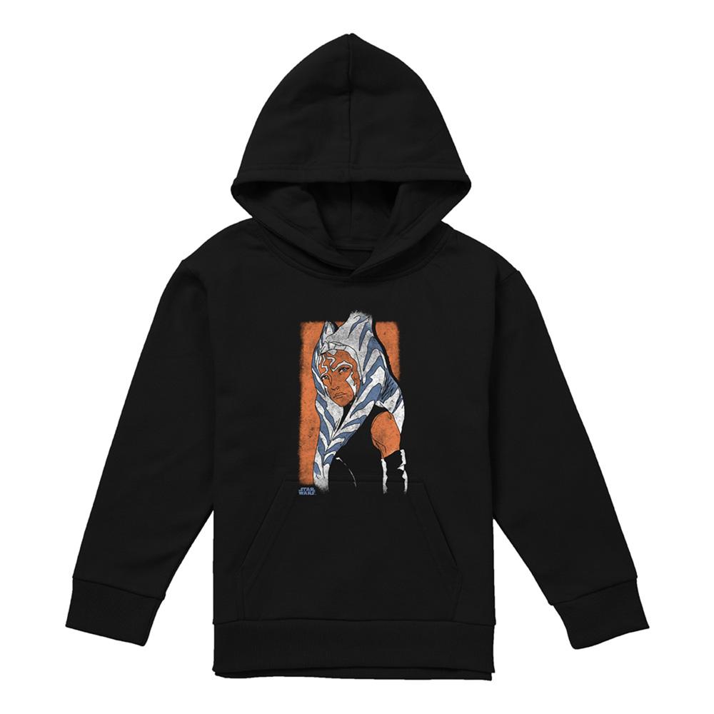 Star Wars: Ahsoka Childrens/Kids Sketch Heather Pullover Hoodie