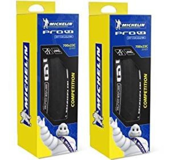 

Набор из 2 шин MICHELIN Pro4 Service Course V2 Service Course Clincher Tire Road (Про4 V2) (Черный, 700×25с) [Элемент]