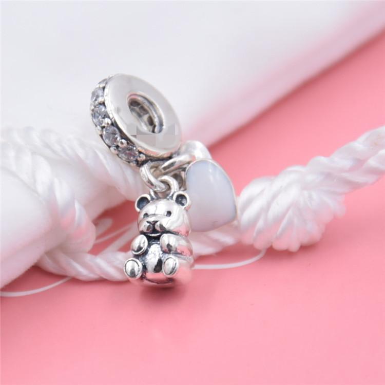 Newest Copper Charm Compatible With Authentic Bracelets Accessories Women Jewellery All Kinds Of Cute Animals Collection Duck Lion