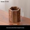 WUHE Black Walnut Wood Dry Fruit Box with Pen Holder