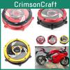 Custom Transparent Clutch Cover For Ducati Panigale V4 And V4s Enhanced Aesthetics