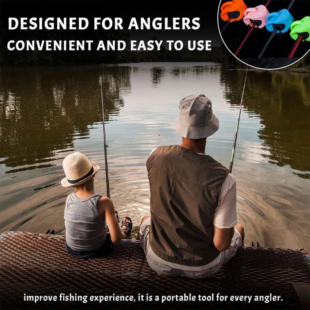 4Pcs Multifunctional Fishing Rod Rack Fixing Storage Racks Display Rack Bundle Ball Tackle Ties Fishing Rod Tools Accessories