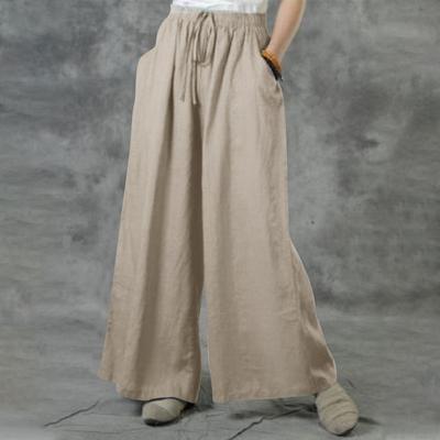 Women's Large Size Loose Casual Pants Female
