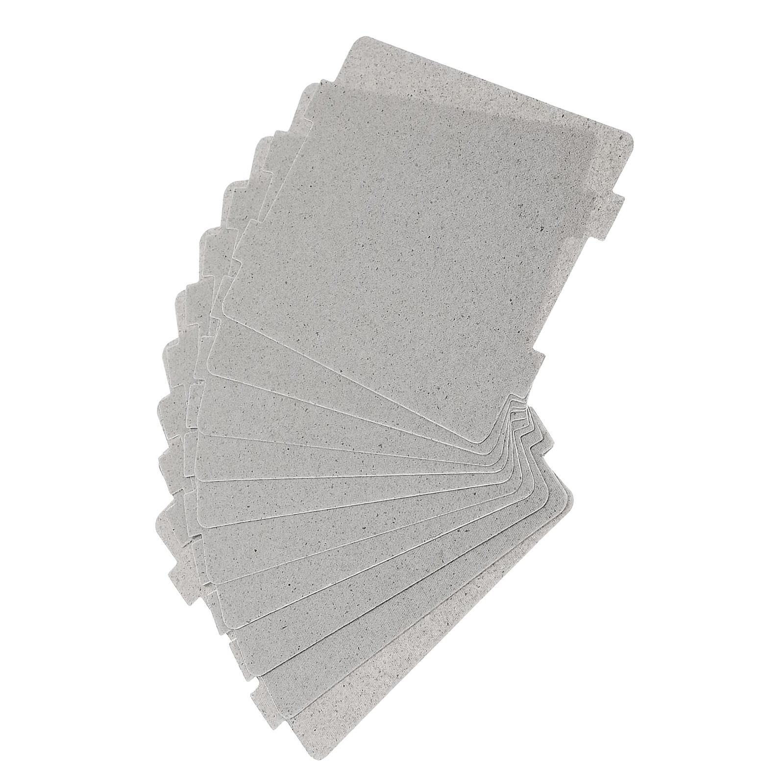 

10PCS Thickening Sheets Oven Sheets Mica Plate Microwave Ovens Sheets Replacement Plates Suitable for Quick Heating 1