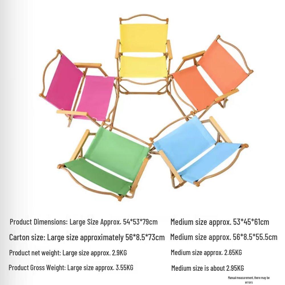 A1R Foldable Outdoor Camping Table & Height-Adjustable Portable Kermit Chair Set