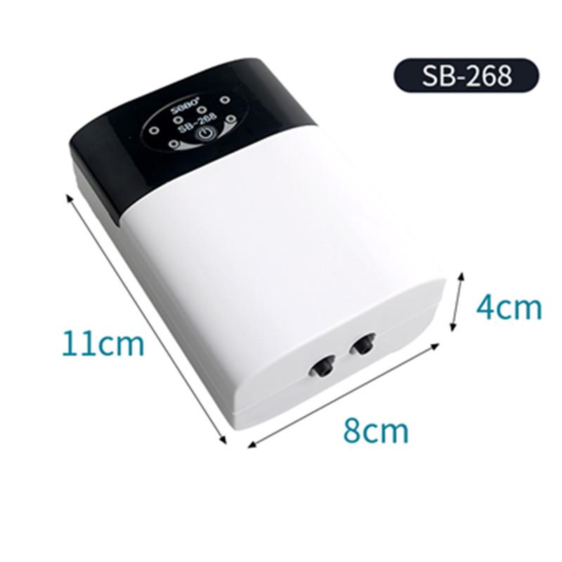 2 Modelle USB-Aufladung 1 Stück Aquarium Outdoor Aquarium Big Air Tragbarer Luftkompressor Sauerstoffpumpe