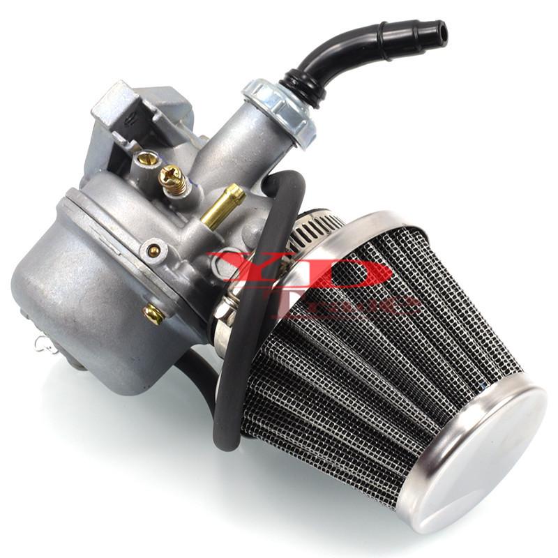 Off-road Motorcycle PZ19 Carburetor & Air Filter for 70CC, 90CC & 110CC ATV/Beach Buggy with Oil Filter
