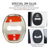 2026 Hot Interior Stickers For Lexus RX350 IS300 ES350 IS250 CT200H IS NX ES GS350 NX200T RX GX GX460 4pcs Stainless Steel Car D