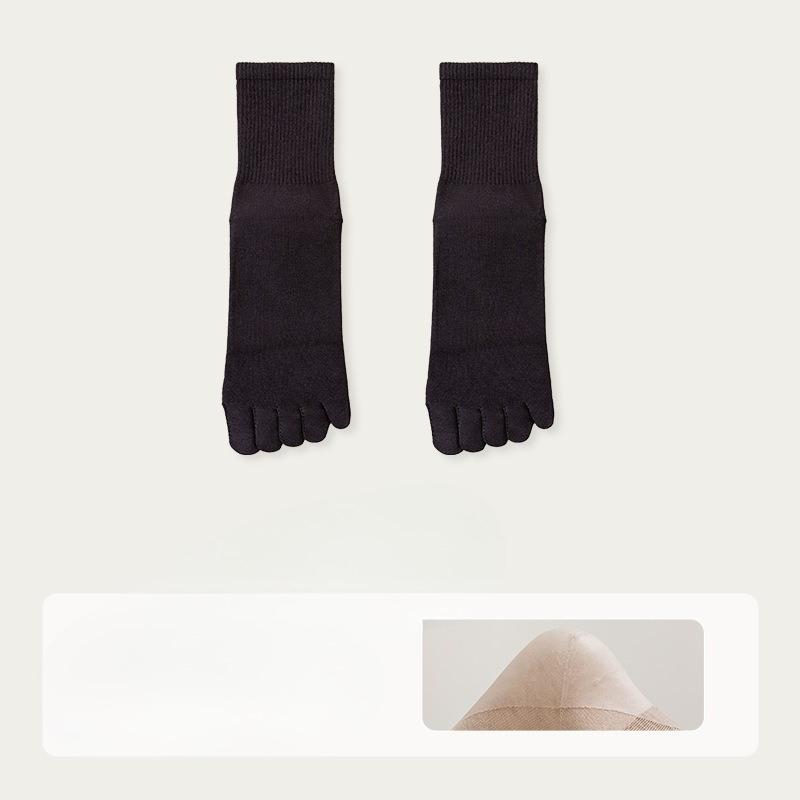Men's Autumn and Winter Cotton Heel Gel Moisturizing Anti Cracking Antibacterial Socks