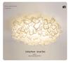2025 Modern Minimalist Petal Ceiling Light - Full Spectrum, Warm & Romantic for Master Bedroom