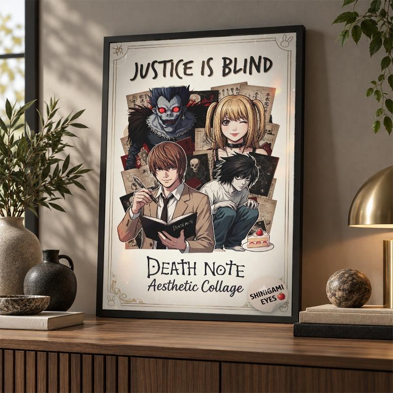 Death Note Diamond Painting Kit 5D Full Drill DIY Diamond Mosaic Wall Art Home Decor
