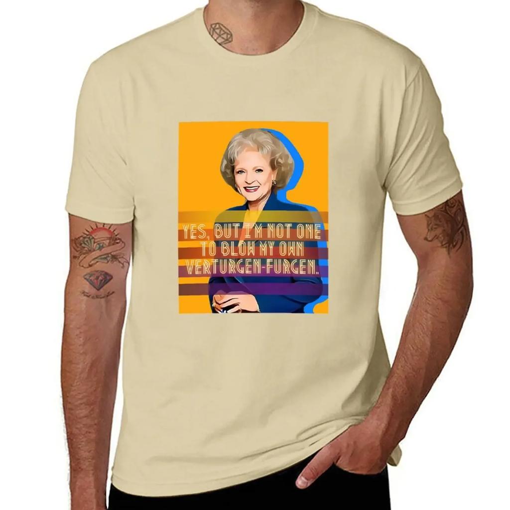 Rose Nylund T-Shirt animal prinfor boys blanks funnys t shirt for men