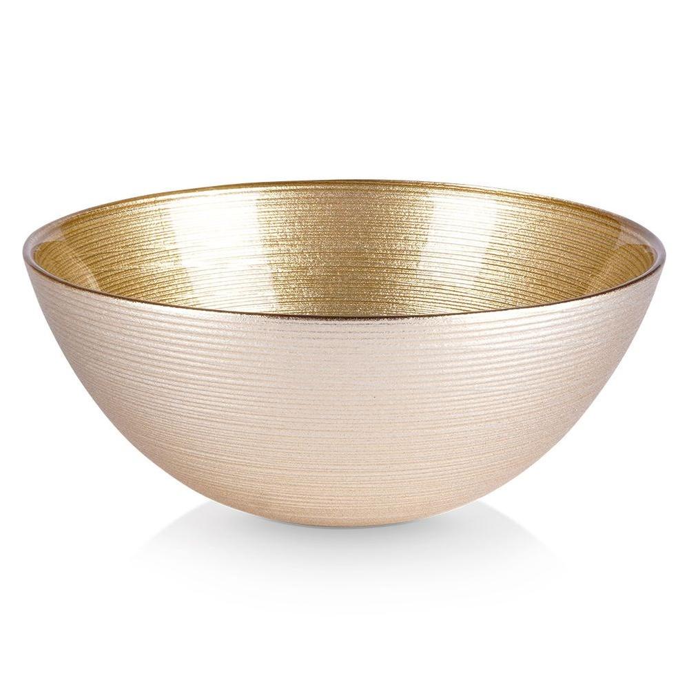 Bowl for Soup, Salads, Snacks, Salad Bowl, Golden 600 ml