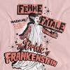 Universal Monsters Womens/Ladies Femme Fatale Bride Of Frankenstein T-Shirt