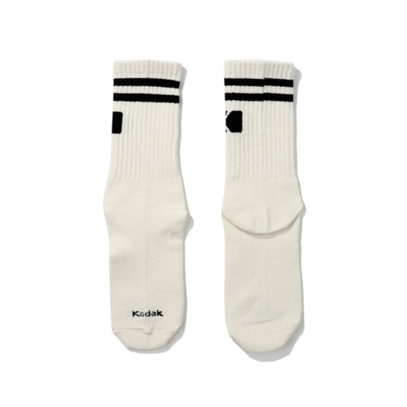 KODAK Apparel Kodak Logo Wool Socks BLACK