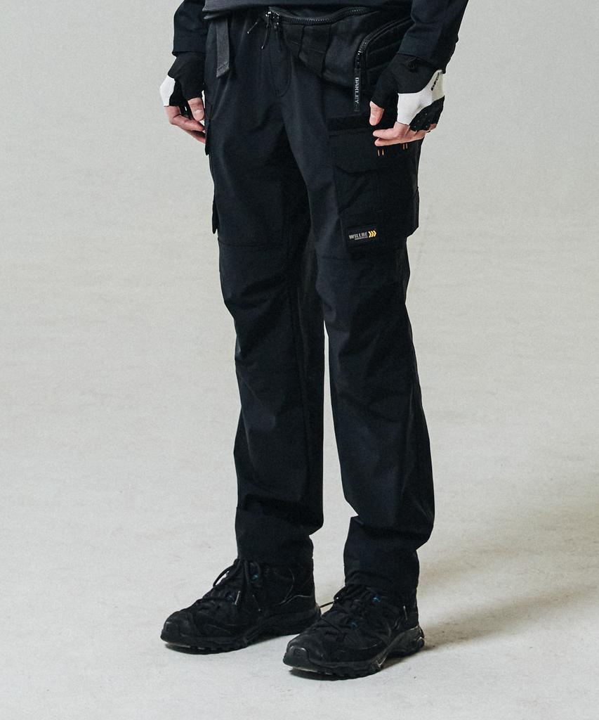 WILLBE LAB Light String Banding Pants (Bk)