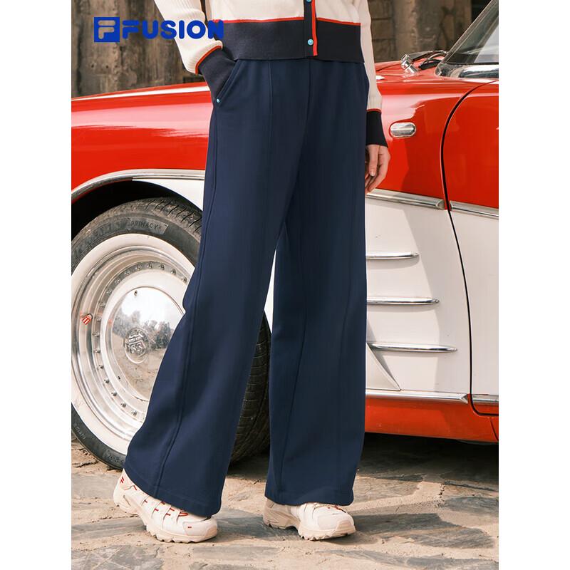 Fila FUSION Women's 2026 Spring Knit Straight-Leg Pants