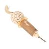 Sola Stick Bird Toys Fun Interactive Soft Ball Log Sola Wood Corn Leaf Silk Relieve Boredom Parrot