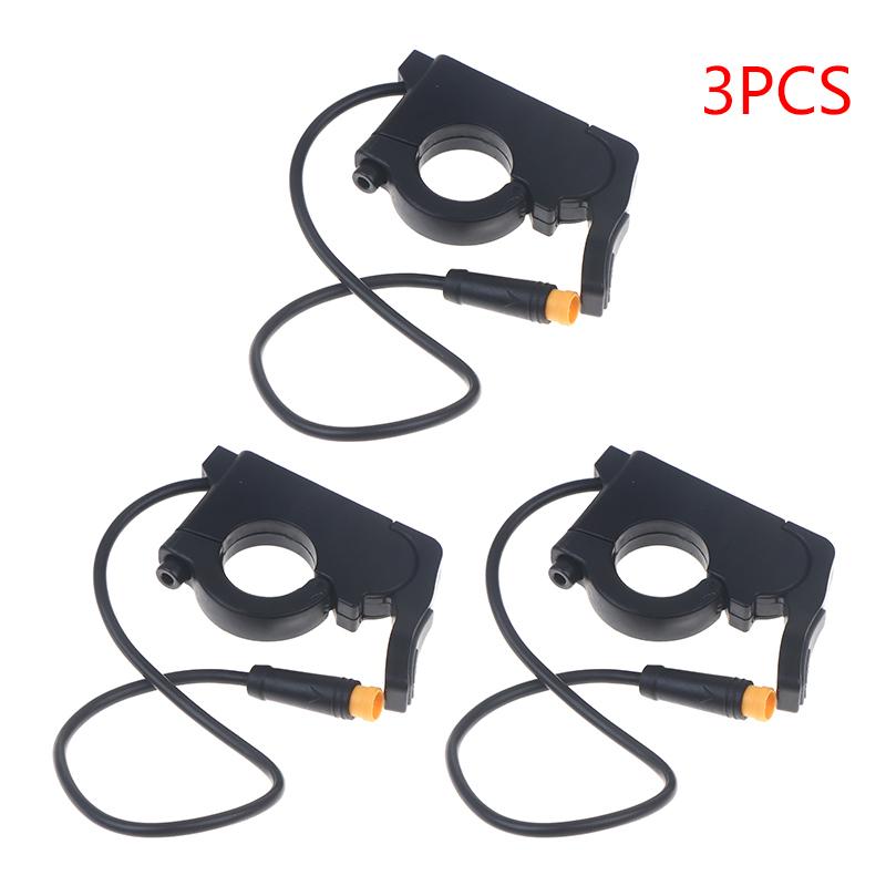 Accélérateur au pouce Tt009 Universel 36V 48V 60V 72V Vélo Électrique Trottinette 3 Broches Accélérateur Gauche Droite 22Mm Pièces de Guidon