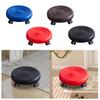 Low Height Rolling Stool with Swivel Caster Movable Low Roller Seat for Living Room Garage Shop Salon Pedicure Manicure Bedroom