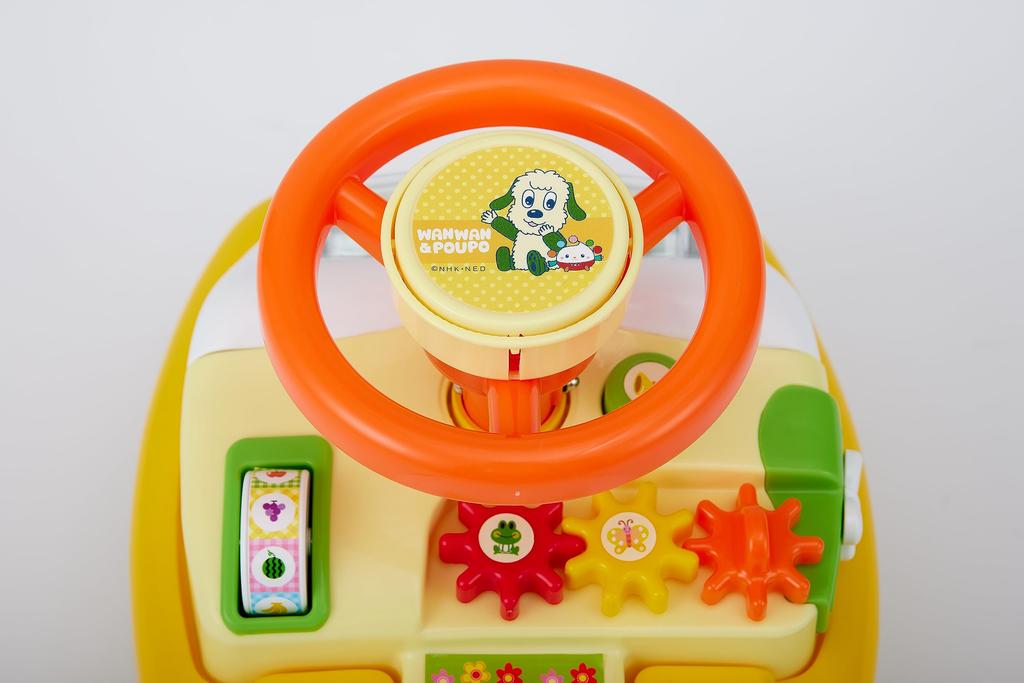 Nonaka Manufacturing Co., Ltd. Ride-on Wanwan and Popo Boobooka