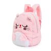Cartoon Unicorn Plush Backpack with Big Eyes for Little Girls