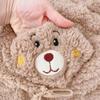 Winter Cartoon Hat With Mask Bear Lamb Beanie Hats Warm Thickened Ear Protection Beanies For Women Girl Scarf Hat