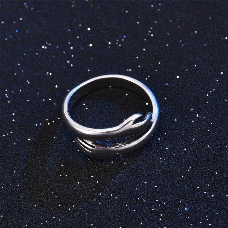 Trendy Stainless Steel Hugging Ring