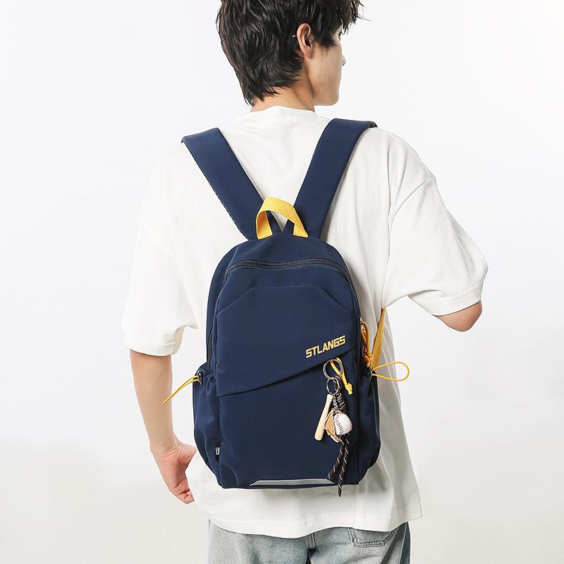 Premium Sense Backpack Female Large Capacity Leisure Student Class Schoolbag Outdoor Mountaineering Lightweight Travel Backpack