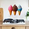 Adesivi Murali Decorativi Gelato Colorato Decorazione Cucina Sala da Pranzo Soggiorno Armadio Frigorifero Adesivi M1269