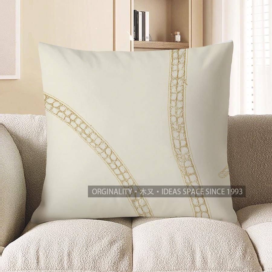 Home Decor Infinity Design with Crystals Throw Pillow Pattern Cushion Cover Suitable for Sofa Bedroom Car Pillow Cover