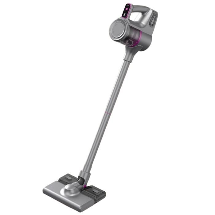 Cordless hand vacuum cleaner with anti-mite – Powerful, versatile and quiet for home, car and mattress