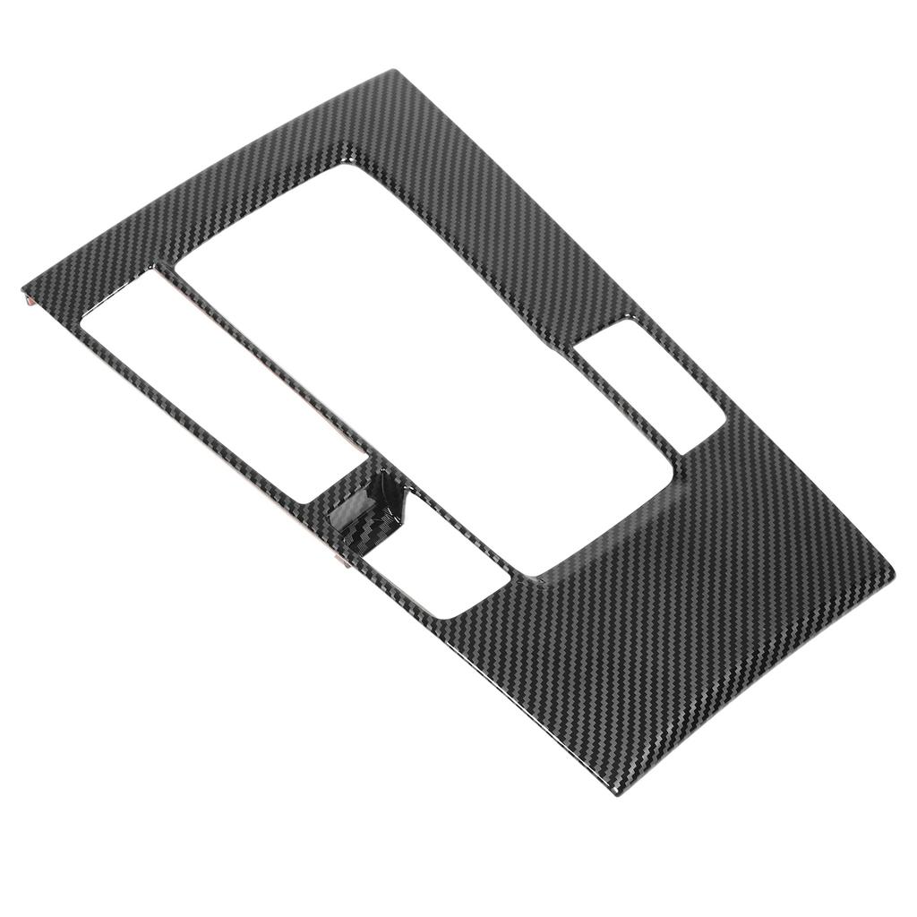 Mittelkonsole Schaltknauf Blende Abdeckung Carbonfaser-Stil Ersatz für Mazda 3 2020‑2023