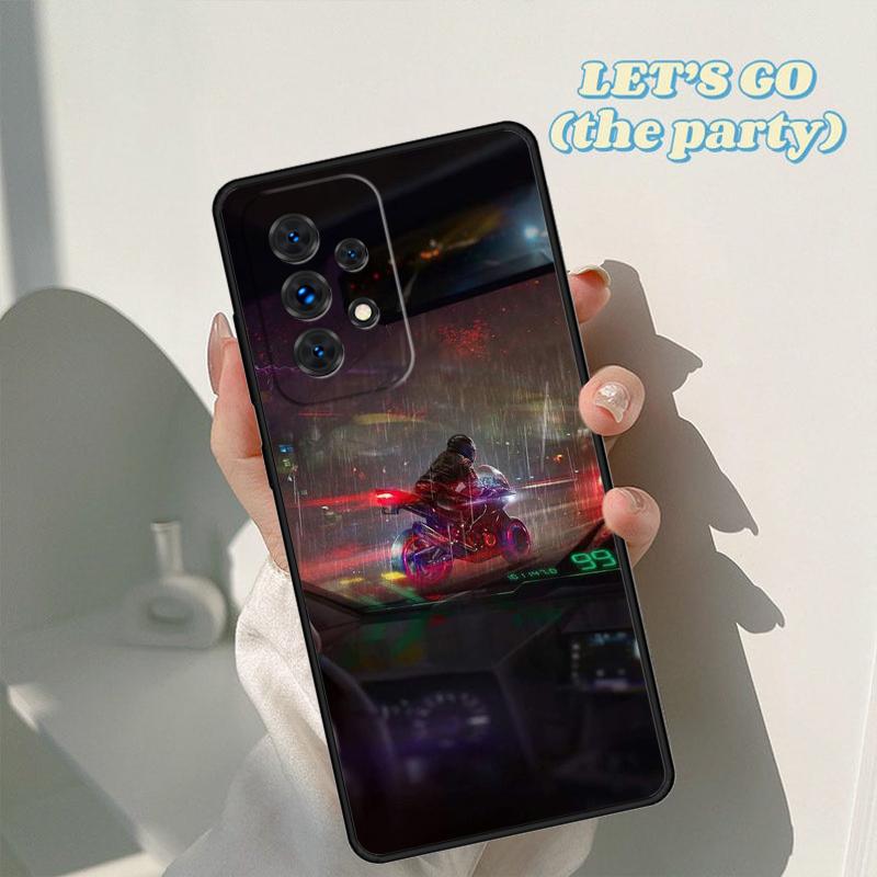 Moto Motorcycle Phone Case For Samsung Galaxy A42 A31 A40 A51 A71 A32 A80 A91 A52 A72 A73 A20e A21S A50 A70 A11 A12 Cover