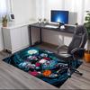 Halloween horror Printed Carpet, for Office Chair Living Room Bedroom Kitchen Room Decor Gifts.